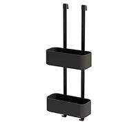 Tiger 2-Store Cesta de ducha colgante 25 cm Negro