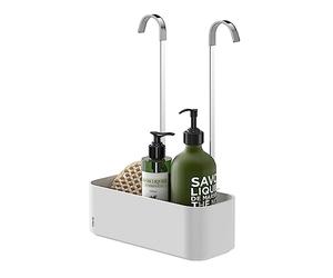 Tiger 2-Store Estantería de Ducha Colgante para Grifo de Ducha, 25 cm, Blanco