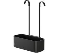 Tiger 2-Store Estantería de Ducha Colgante para Grifo de Ducha, 25 cm, Negro