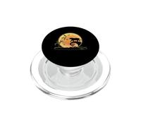 Tiger and Moon Scary Animals Funny Halloween Costume PopSockets PopGrip para MagSafe