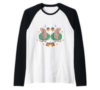 tiger art design- for chinese horoscope appreciator Camiseta Manga Raglan