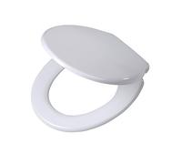 Tiger Asiento de Inodoro Burton, 44.2 x 37.3 x 5.5 cm, Duroplast, Blanco