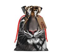 Tiger at rest - Bolsas de regalo con cordón impreso, bolsas de día festivo, bolsas de golosinas, bolsas de regalo de Navidad