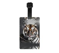 Tiger at Rest - Etiquetas colgantes de equipaje para maleta, bolsas escolares para niños, bolsas, bolsas deportivas, maletines, bolsas de golf, cubierta de privacidad