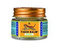 Tiger Balm Bálsamo del Tigre Blanco Efecto Frío, Apto para Masajes tras el Deporte, Relajantes y Balsámicos, con Ingredientes Herbales como Alcanfor, Mentol, Menta y Cajeput - 19 g