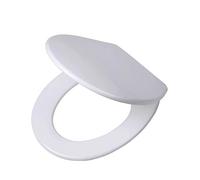 Tiger Boston Asiento de inodoro Duroplast Blanco / Acero inoxidable cepillado