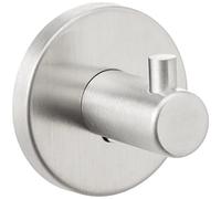 Tiger Boston Gancho de toalla pequeño, Acero Inoxidable Pulido