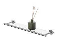 Tiger Boston Repisa baño, Acero Inoxidable Pulido, 58.1x5x13 cm