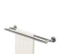 Tiger Boston Toallero Doble, Acero Inoxidable Pulido, 58.1x5x13 cm