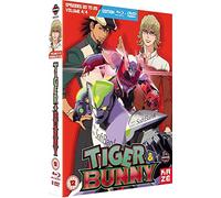 Tiger & Bunny Part 4 Blu-ray & DVD Combo Pack (Episodes 20-25) [Reino Unido] [Blu-ray]