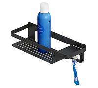 Tiger Caddy - Cesta de Ducha con Gancho, 32 cm, Color Negro