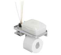 Tiger Caddy Portarrollos con repisa 24 cm Cromo