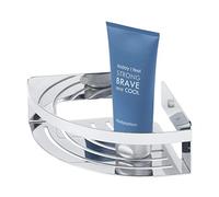 Tiger Caddy Rinconera de Ducha, Acero Inoxidable, Cromo 18.4 x 7 x 18.4 cm