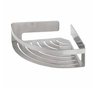 Tiger Caddy Rinconera de Ducha Grande, Acero Inoxidable Cepillado, 22.4 x 7 x 22.4 cm