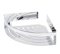 Tiger Caddy Rinconera de Ducha Grande, Acero Inoxidable, Cromo, 22.4 x 7 x 22.4 cm