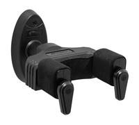 Tiger Colgador de pared para guitarra con agarre de cuello autobloqueante, yugo giratorio y marco acolchado suave para protección de instrumentos, se adapta a guitarras acústicas, eléctricas y bajos