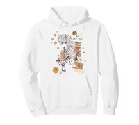 Tiger Collage Go Get 'Em Big Cats Animal Print and Stars Sudadera con Capucha