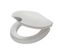 Tiger Comfort Care Asiento de Inodoro, Plástico, Blanco, 43.9x37.1x9 cm