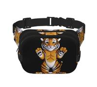 Tiger Cub - Riñonera multifuncional estampada unisex de moda, bolsa de transporte deportiva de viaje