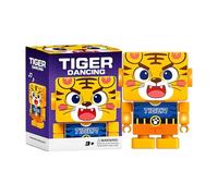 Tiger Dancing Toy | Cute Funny Light Up Animal | Tiger Toy | for Boys Girls Pretend Play Learning Game Birthday Party Home