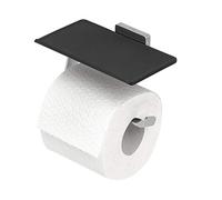 Tiger Dock Portarrollos con Repisa, Acero Inoxidable Cepillado