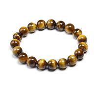 Tiger Eyes Beads Men Charm Natural Stone For Man Handmade Yoga Couple Women Gemstone Jewelry Red Czech Republic 19cm 7.5inch