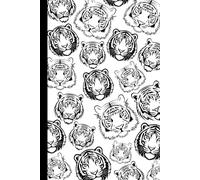 Tiger Faces Notebook: An A5 Lined Notebook for Journaling, Note Taking, Making To Do Lists etc.