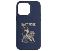 Tiger FÁCIL - Vaquera cabalgando con Confianza con una Cuerda Carcasa para iPhone 14 Pro MAX