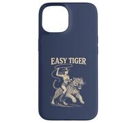 Tiger FÁCIL - Vaquera cabalgando con Confianza con una Cuerda Carcasa para iPhone 15