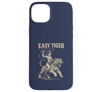 Tiger FÁCIL - Vaquera cabalgando con Confianza con una Cuerda Carcasa para iPhone 15 Plus