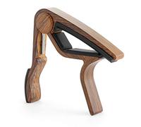 "TIGER GACAPO7-DW Cejilla de guitarra - Cejilla de gatillo - Madera oscura "