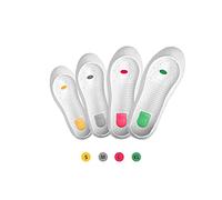 Tiger-Grip EASY GRIP slip resistantovershoe, white, L (red) (41-44)