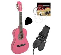 Tiger - Guitarra clásica infantil (talla 1/2), color rosa