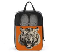 Tiger Head - Bolsa de zapatos para viajes, uso diario, antipolvo y bolsa de almacenamiento para zapatos de golf