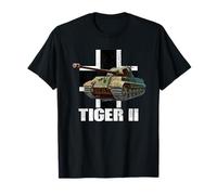 Tiger II - Tanque pesado alemán WW2 Panzer blindado Camiseta