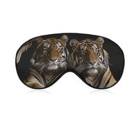Tiger in Cave - Máscara de dormir para mujeres y hombres, cubierta de ojos con correa ajustable, suave, transpirable, máscara opaca antideslizante, esencial para dormir profundo