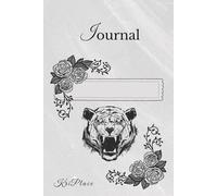Tiger Journal: Lined Notebook, A5 format