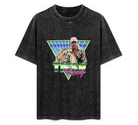 Tiger King Funny Free Joe Exotic Mens T-Shirt Unisex Black Top tee L