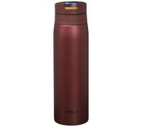 Tiger MCX-A502RO Sahara Mug, Stainless Steel Bottle, 16.9 fl oz (500 ml), One-Touch, Lightweight, Red Oak