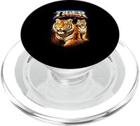 Tiger Metalhead Rock Band Concierto Tiger Lover Gráfico PopSockets PopGrip para MagSafe