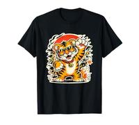Tiger Nature Wildlife | Gráfico de Vida Silvestre Cool Big Cats Camiseta