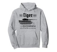 Tiger Panzer PzKpfw Vi Segunda Guerra Mundial Vintage Sudadera con Capucha