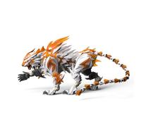 Tiger Puzzle Model Set, The Classic of Mountains and Seas God Four Spirits DIY Puzzle Model for Collectors and Enthusiasts, White (Kit Version)