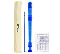 Tiger REC7-BL - Flauta dulce soprano en si, color azul