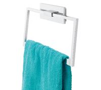 Tiger Safira Anillo de Toalla Cuadrado, 25 x 3.4 x 18.5 cm, Metal, Cromo