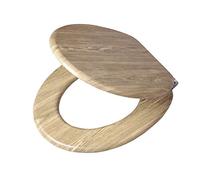 Tiger Asiento de WC de cierre suave Scaffold MDF marrón 252022546