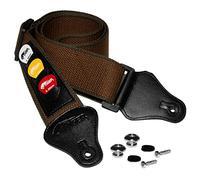 Tiger STP5-BR-PACK - Correa para Guitarra - Marrón