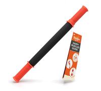 Tiger Tail - Palo de masaje de 18 pulgadas, rodillo porttil de mano, rodillo de espuma de tejido profundo, masaje corporal y herramienta de libe