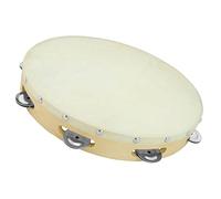 Tiger TAM91-12 - Pandereta de madera con parche natural (12")