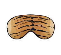 Tiger Texture Sleep Eye Mask Soft Sleep Cover Blindfold Sleeping Mask Cover para dormir viajes